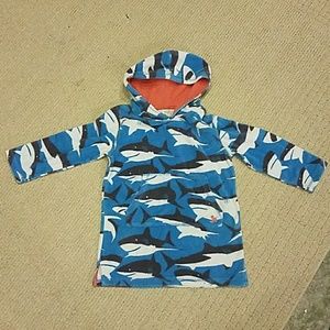 GUC Mini Boden Boys Toweling Cover Up - Sharks